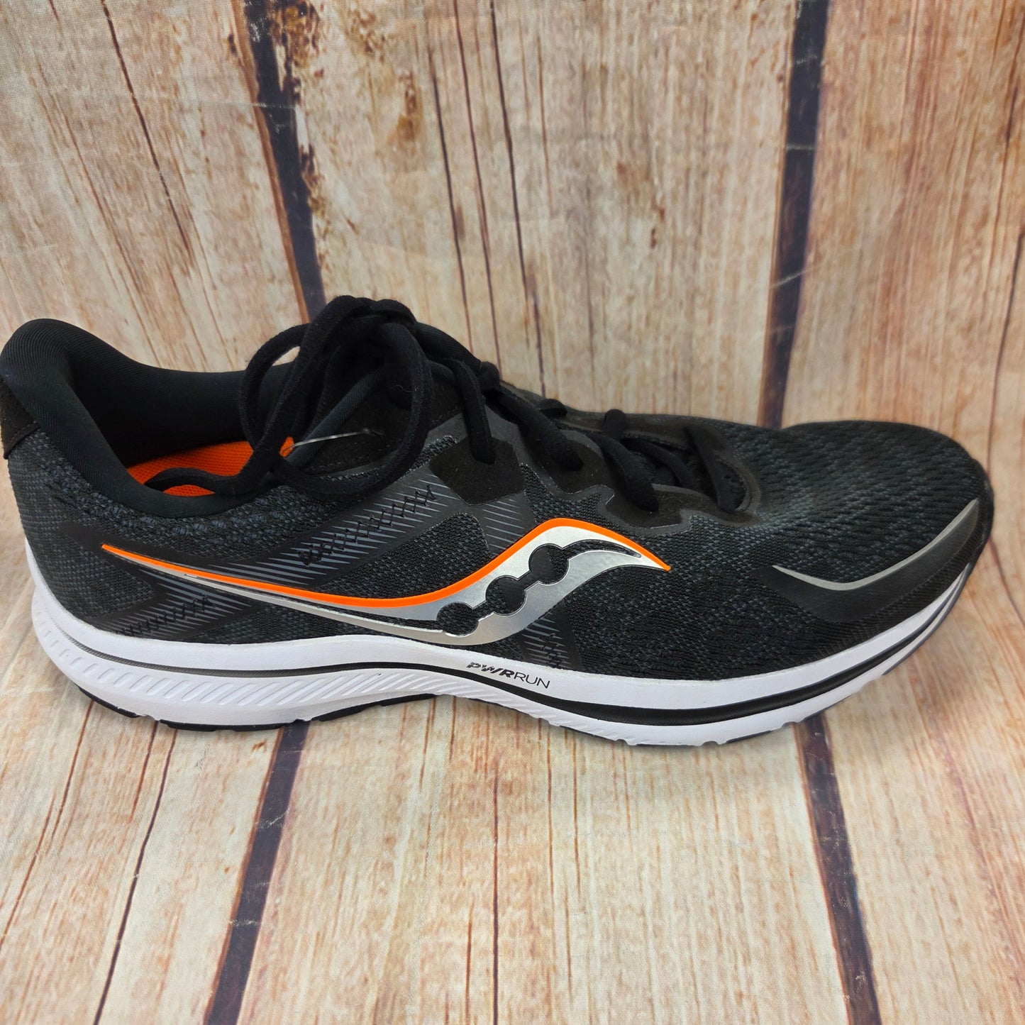 CLEARANCE Saucony S206881-10 Omni 20 Black/White Men's #4