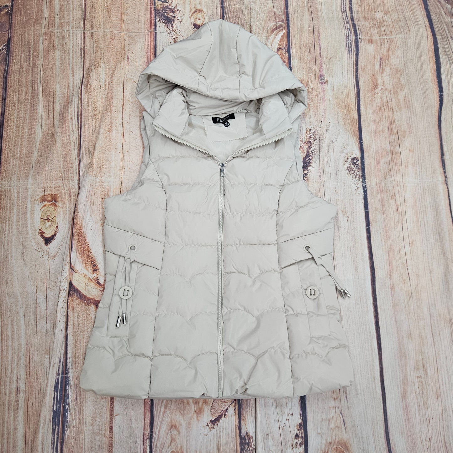 PAPILLION  HOODEE PUFFER VEST