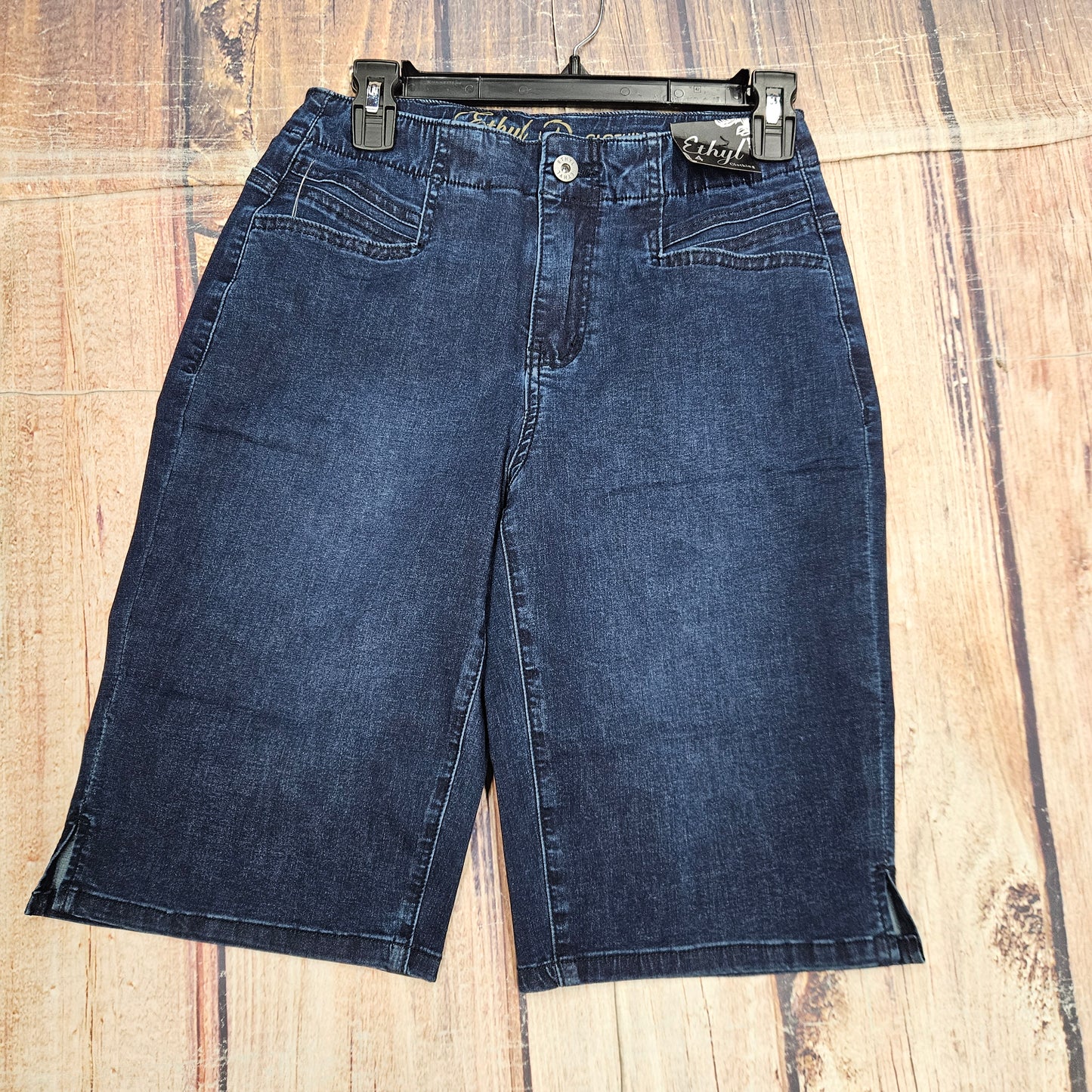 ETHYL GOLF SHORT DENIM Z16MW