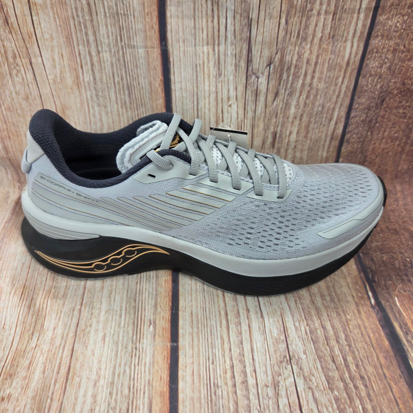 CLEARANCE Saucony S20813-14 Endorphin Shift 3 Concrete/Wood Gris Men's #29