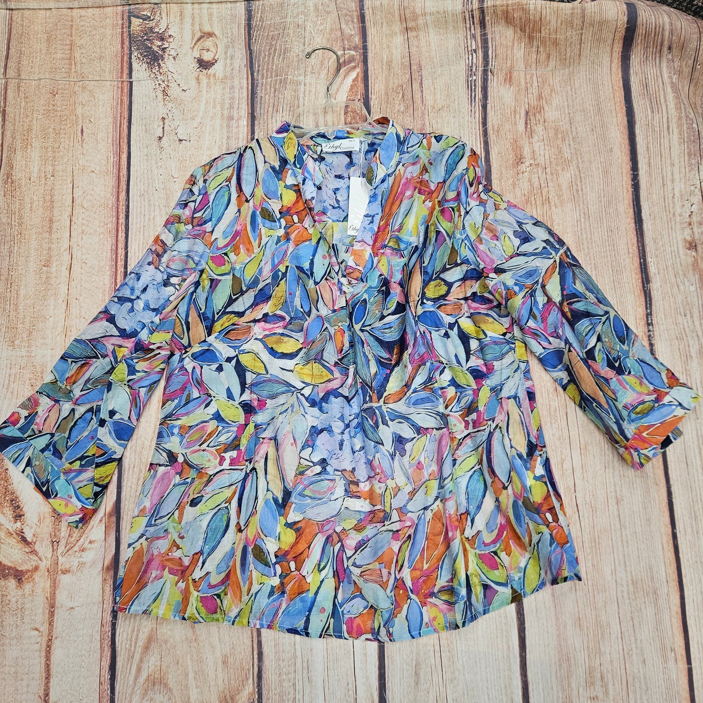 ETHYL  MULTI COLOR BLOUSE