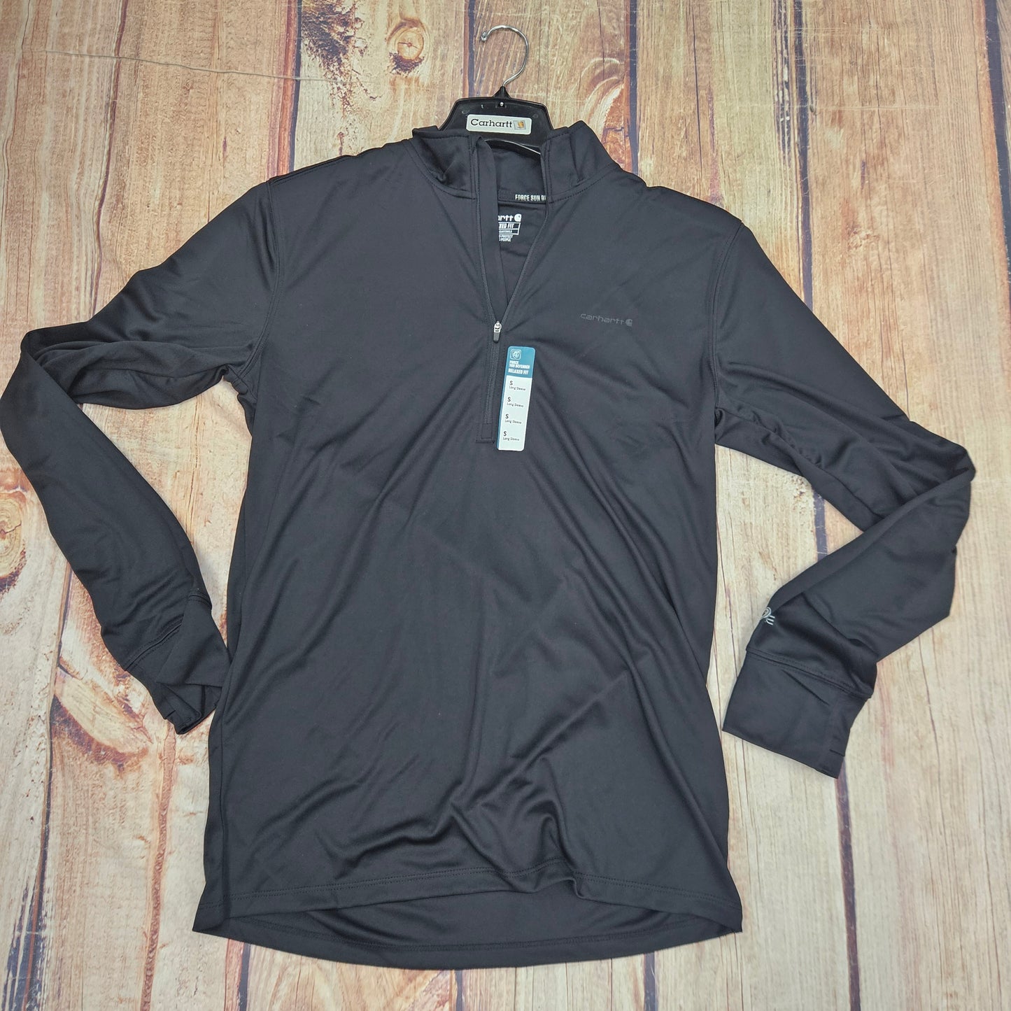 CARHARTT FORCE SUN DEFENDER RLXD 1/2 ZIP 106573-NO4
