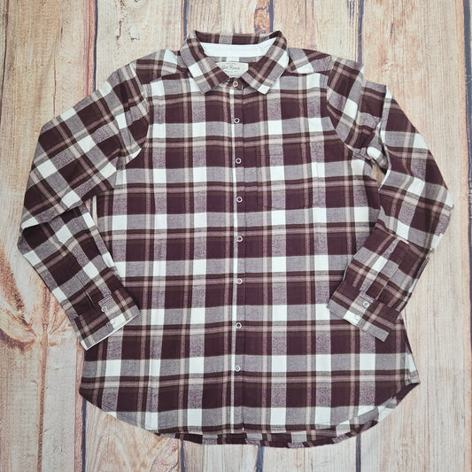 OLD RANCH AVELINE SHIRT ZINFANDEL BUTTON DOWN J24452