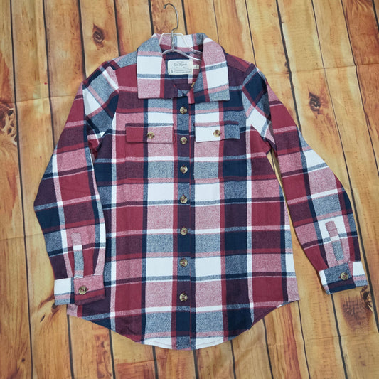 OLD RANCH THISLEBROOK BIG SHIRT WILD GINGER J26852