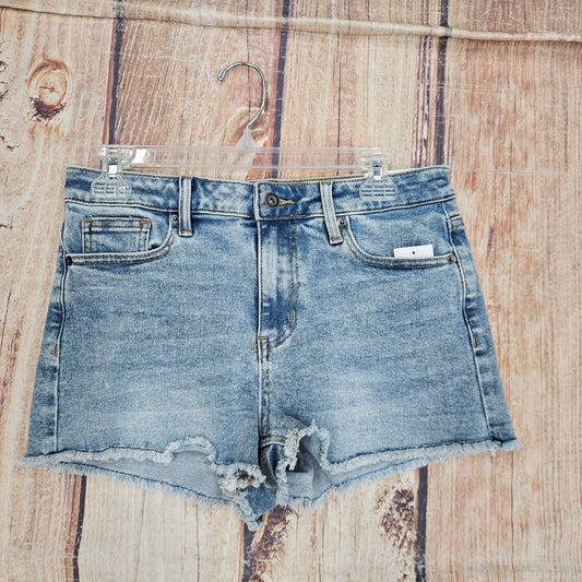 FLAG AND ANTHEM CLAIRE CUT OFF 2.5'' DENIM SHORT  SP26SH0366W