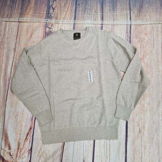 FX FUSION LONG SLEEVE CREW-OATMEAL-9067