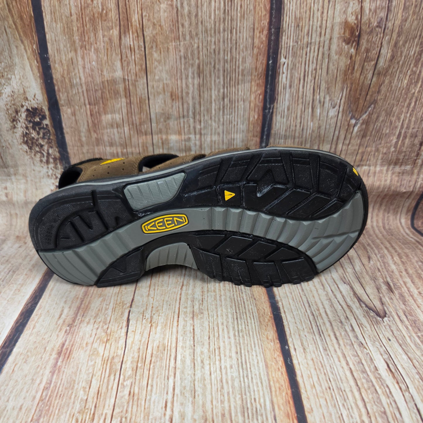 CLEARANCE Keen 1021370 Rialto Back Strap Leather Sandal Brown Men's #41