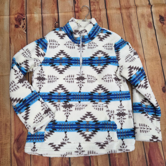 PAPILLON GLOBAL PRINTED 1/2 ZIP SHERPA ST21282