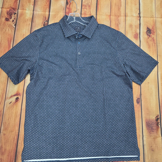 FX FUSION RICHMOND GEO PRINT POLO FGM221