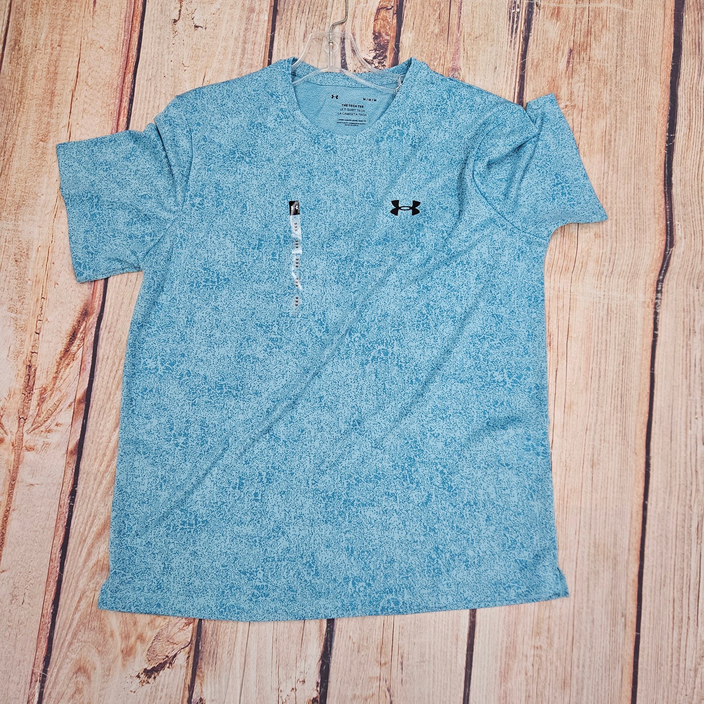 UNDER ARMOUR MEN TECH TEE PIXELATE AQUA 6005920
