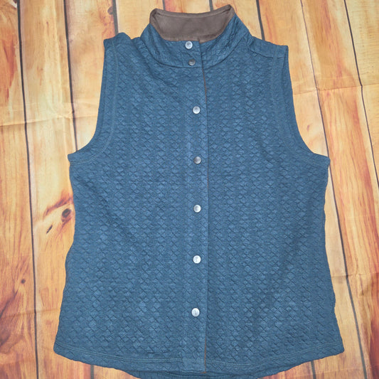 NORTH RIVER WOMENS BROOKLINE VEST ORION BLUE NRL8111