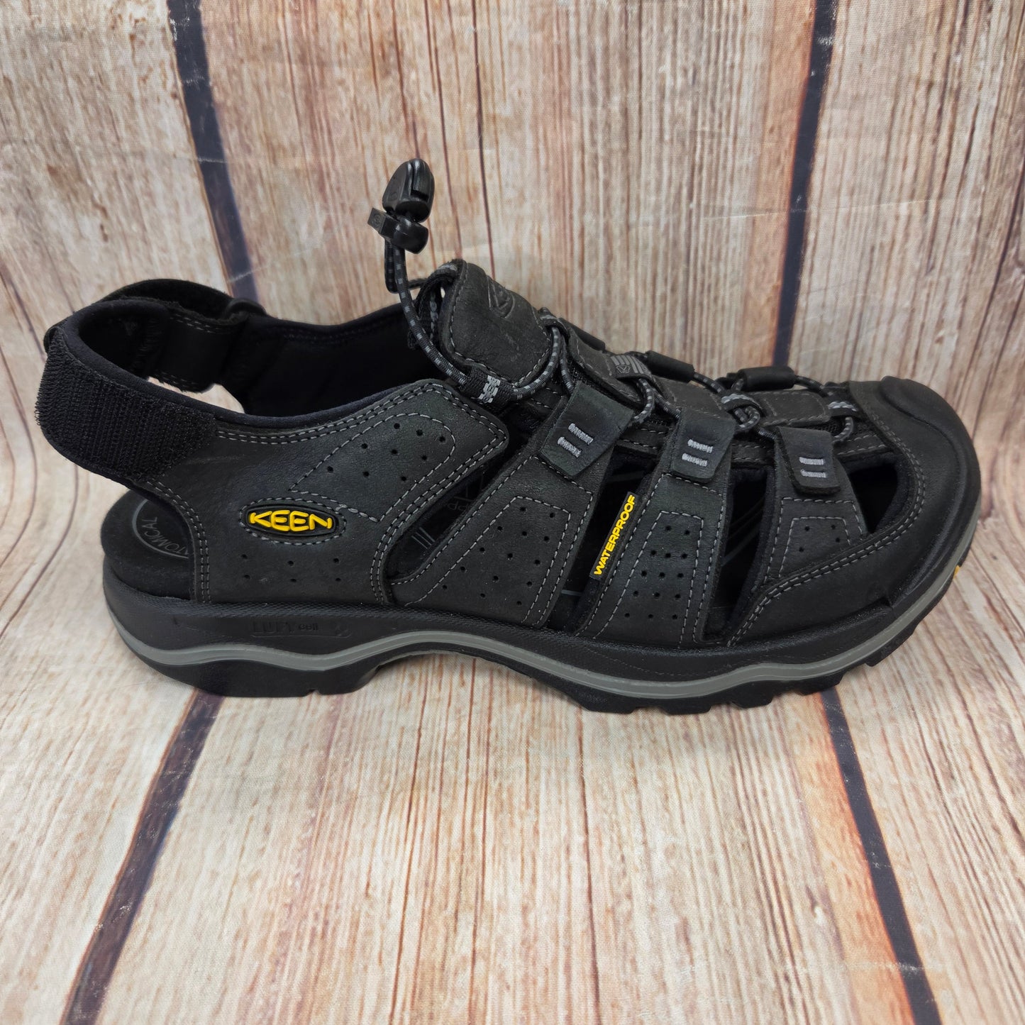 CLEARANCE Keen 1014676 Rialto Sandal Black/Gargoyle Men