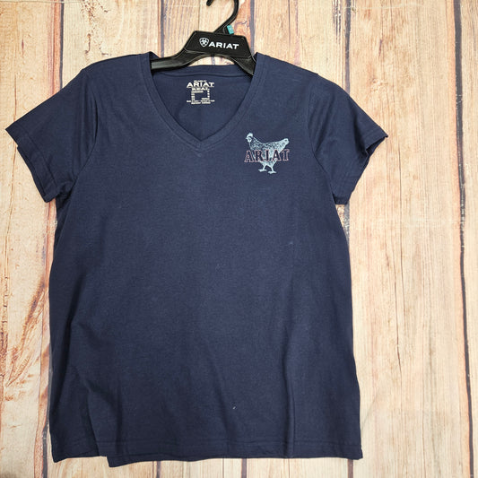 ARIAT WMNS REAL MAMA HEN SS TEE