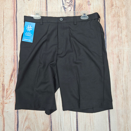 HAGGAR COOL 18 PRO SHORTS BLACK HS00438