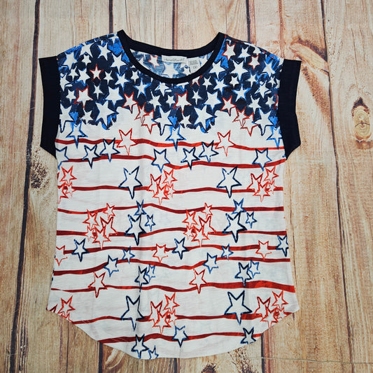 KEREN HART RED WHITE AND BLUE STARS 28053