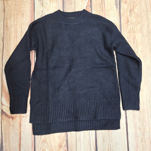 PAPILLON RIBBED EXTENDED SLEEVE SWEATER NAVY ST17235