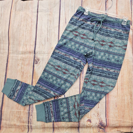 NORTH RIVER PRINT WAFFLE LOUNGE JOGGER