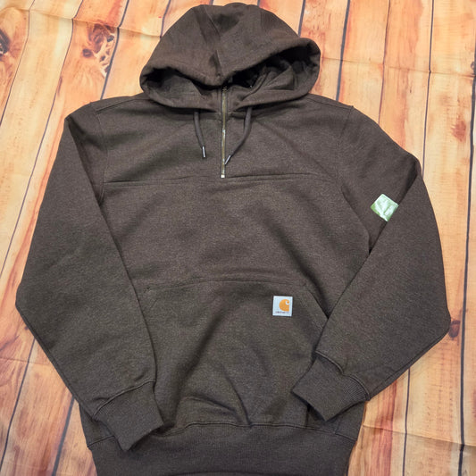 CARHARTT RAIN DEFENDER LOOSE FIT HEAVYWEIGHT QUARTER ZIP SWEATSHIRT 100617-EE7