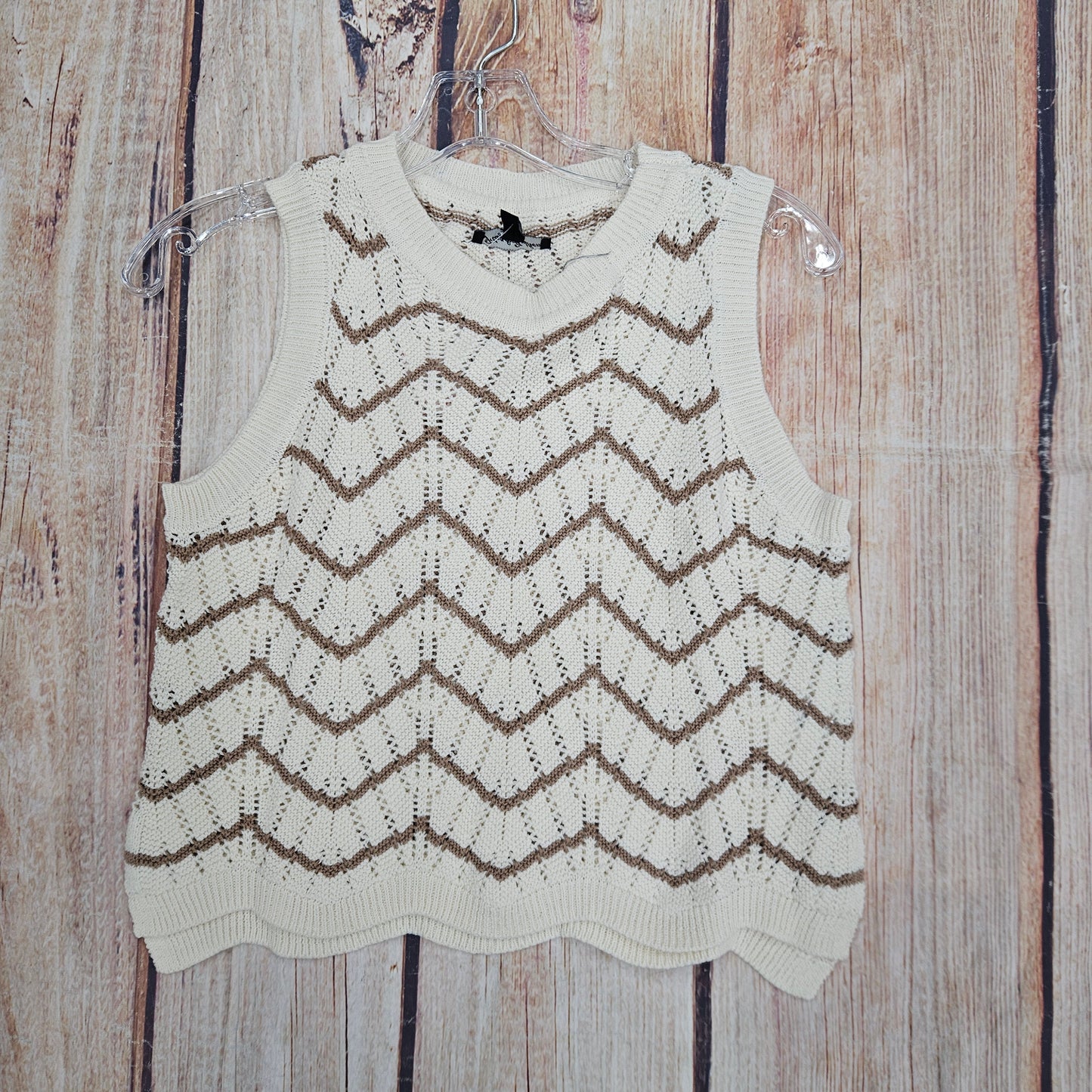 FLAG AND ANTHEM CHEVRON SWEATER TANK SP26SW8181W