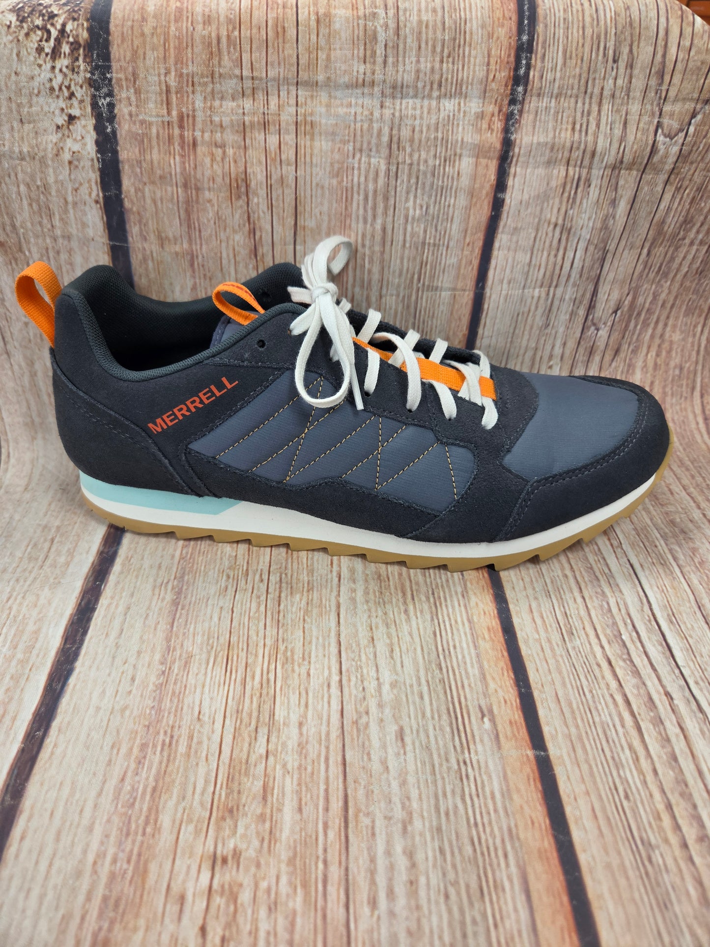 CLEARANCE Merrell J16699 Alpine Sneaker 14 Ebony/Blue Grey Men's