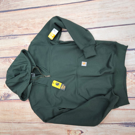 CARHARTT RAIN DEFENDER 1/4 ZIP SWEATSHIRT 100617-GI5