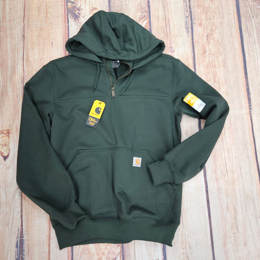CARHARTT RAIN DEFENDER 1/4 ZIP SWEATSHIRT 100617-GI5