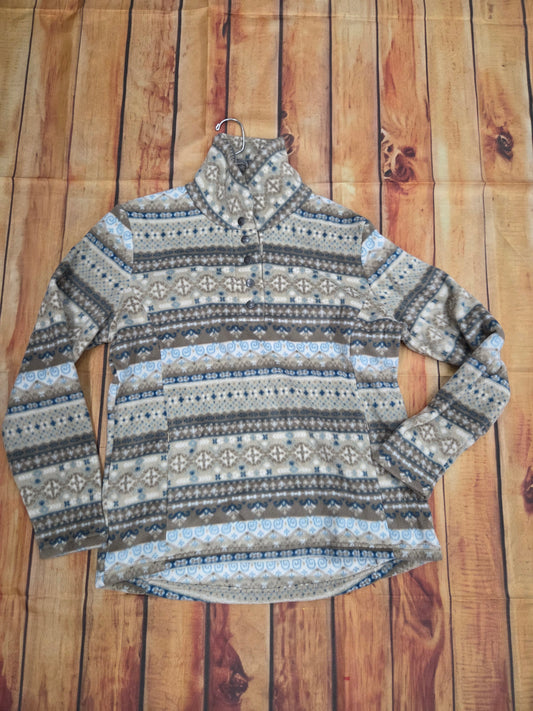 NORTH RIVER FARMINGTON FLEECE SHAWL COLLAR NRL2658-PLZTP