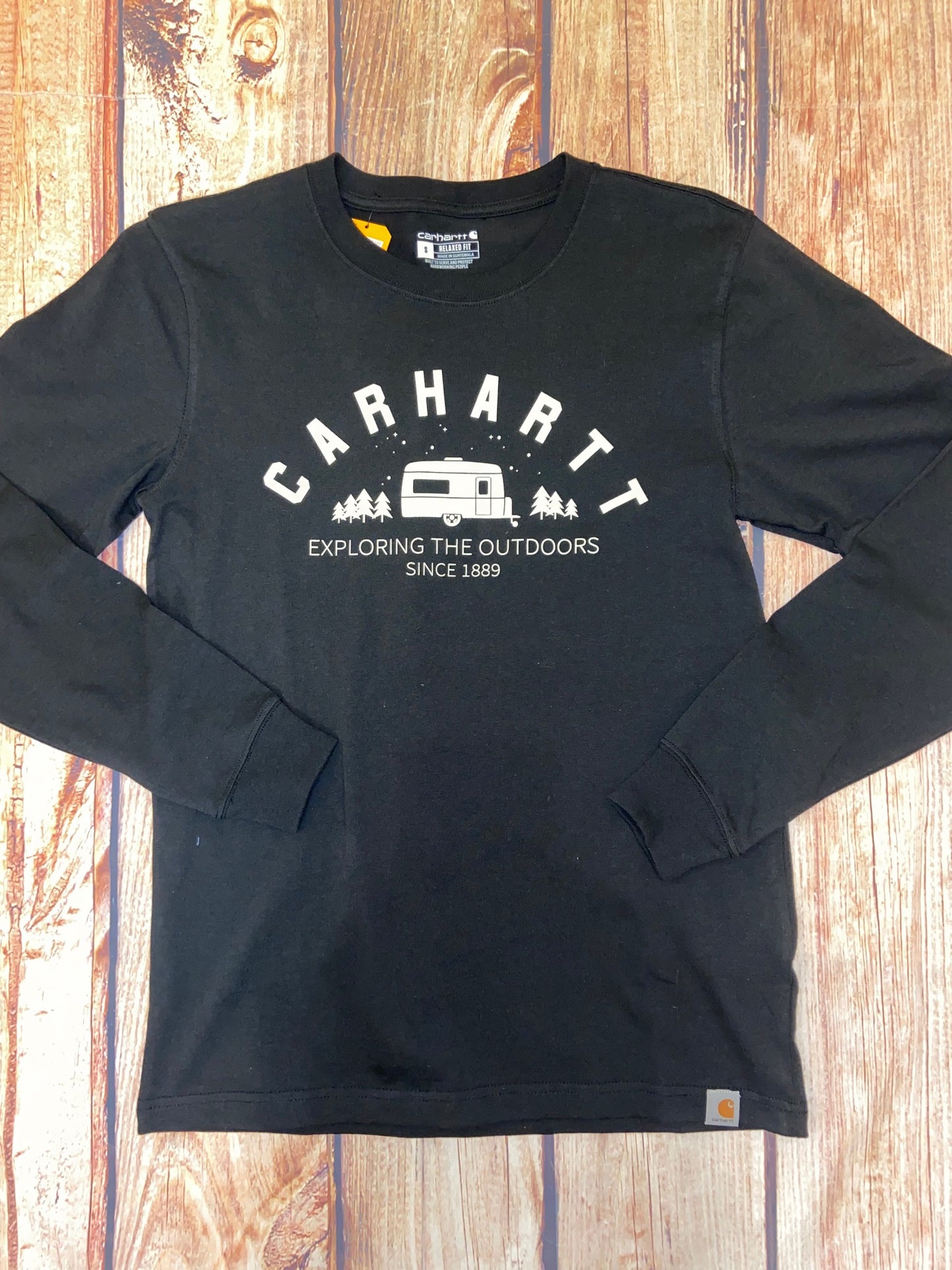 CARHARTT 105661 L/S CAMPER GRAPHIC TEE