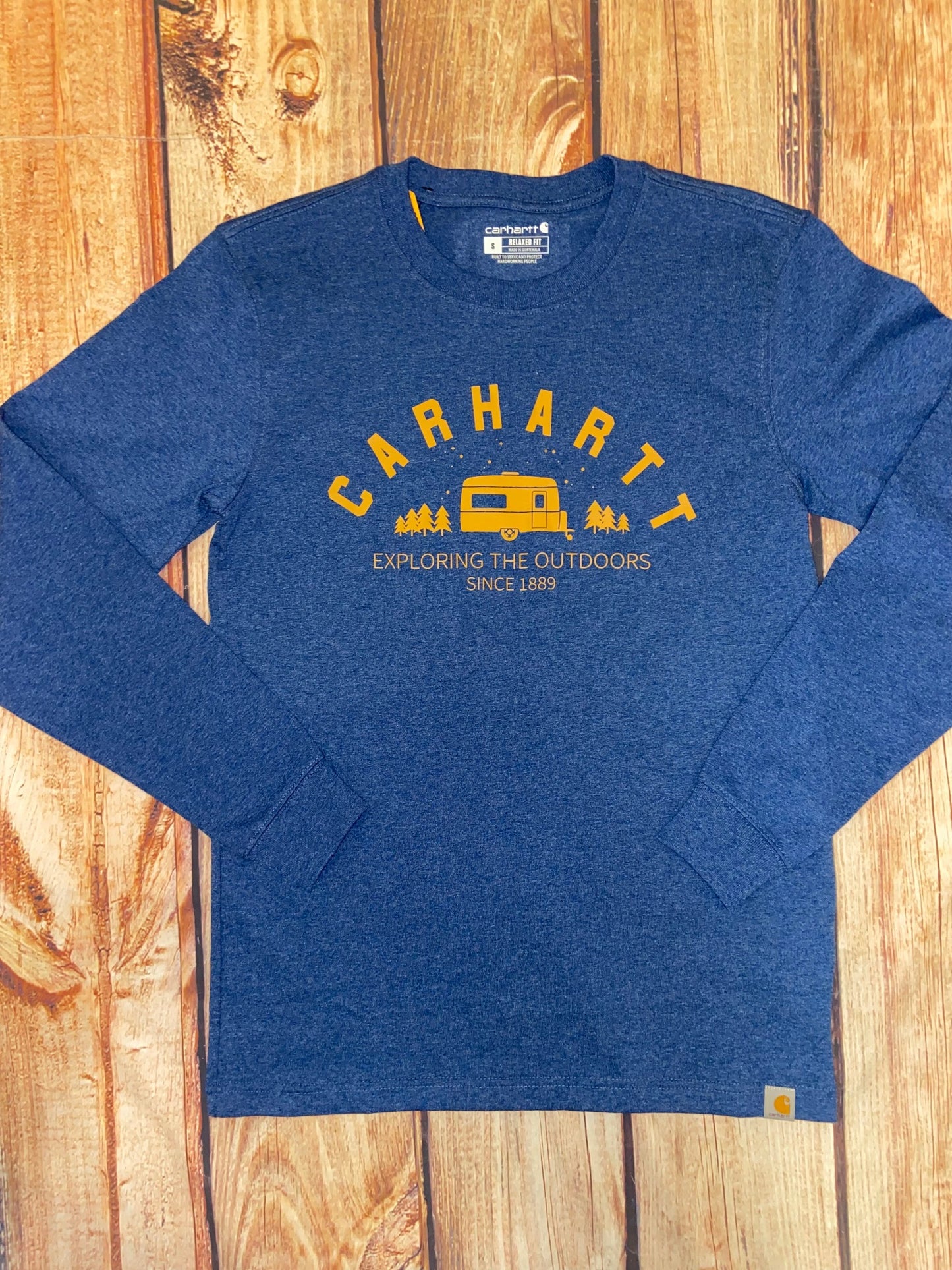 CARHARTT 105661 L/S CAMPER GRAPHIC TEE