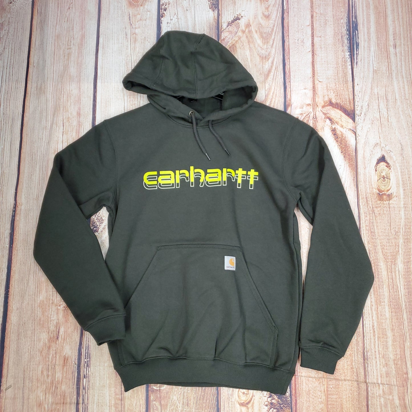 CARHARTT RAIN DEFENDER LOOSE FIT MIDWEIGHT LOGO GRAPHIC SWEATSHIRT