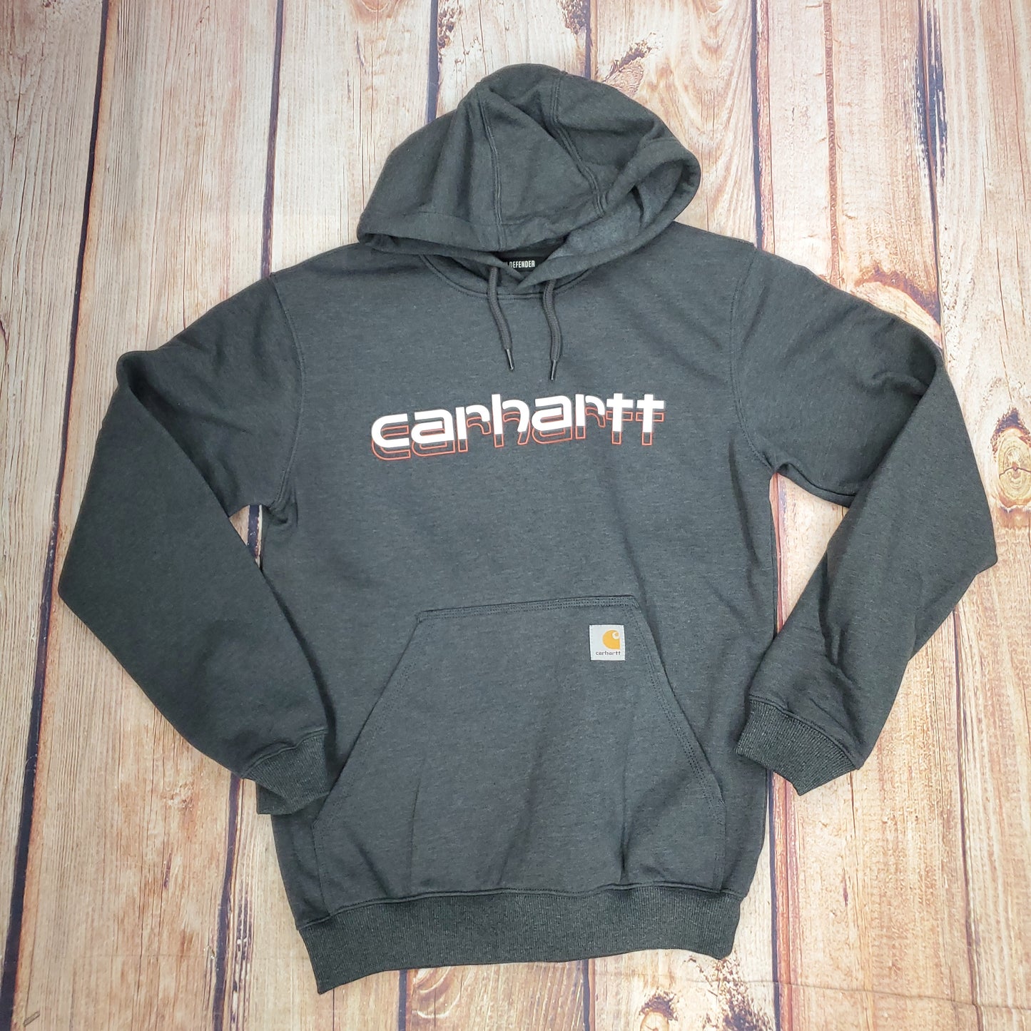 CARHARTT RAIN DEFENDER LOOSE FIT MIDWEIGHT LOGO GRAPHIC SWEATSHIRT