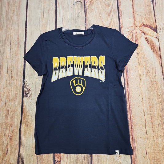 47 BRAND BREWERS ATLAS BLUE UNDERTONE FRANKIE TEE