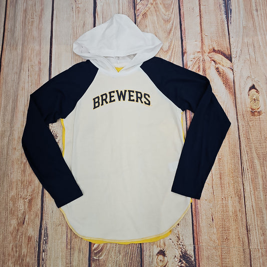 G-III APPAREL GROUP WOMENS MILWKE BREWERS SWEATSHIRT